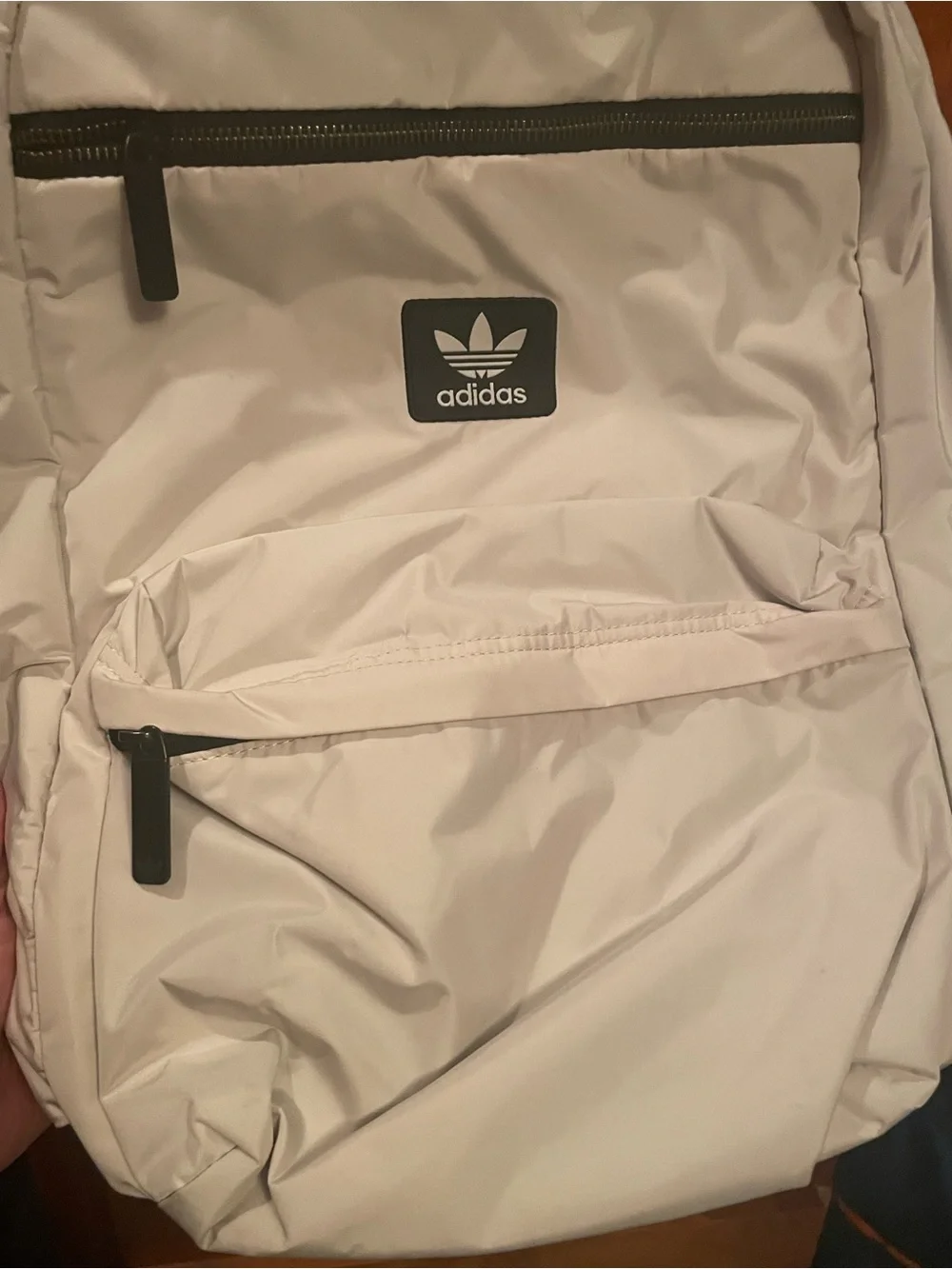 Adidas Cream Beige Backpack. New Without Tags. Excellent Condition Never Used